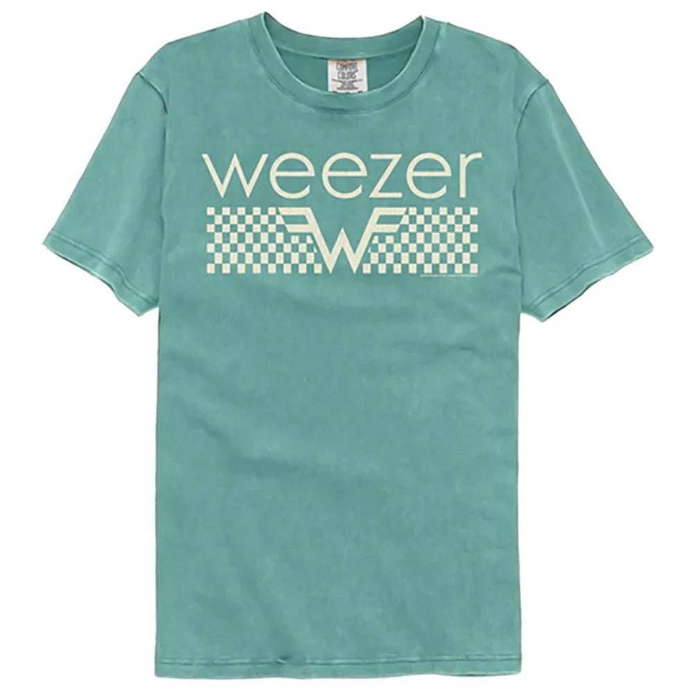 WEEZER ウィーザー (デビュー 30周年 ) - OFFWHITE CHECKERS / Tシャツ / メンズ - PGS